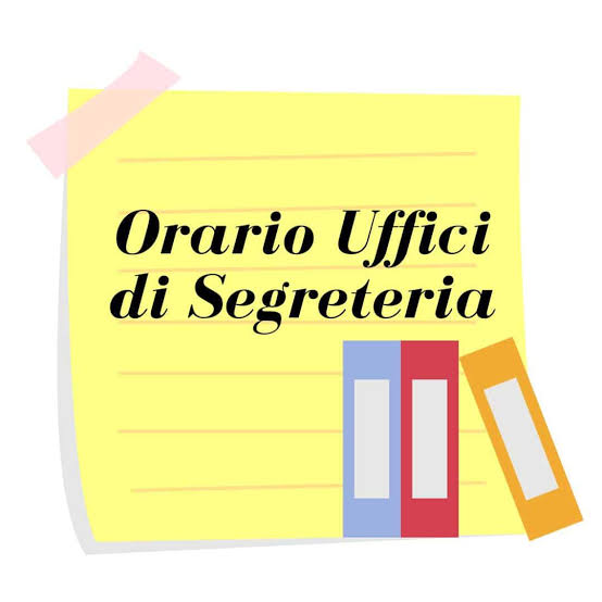 Orari degli Uffici di Segreteria e Presidenza